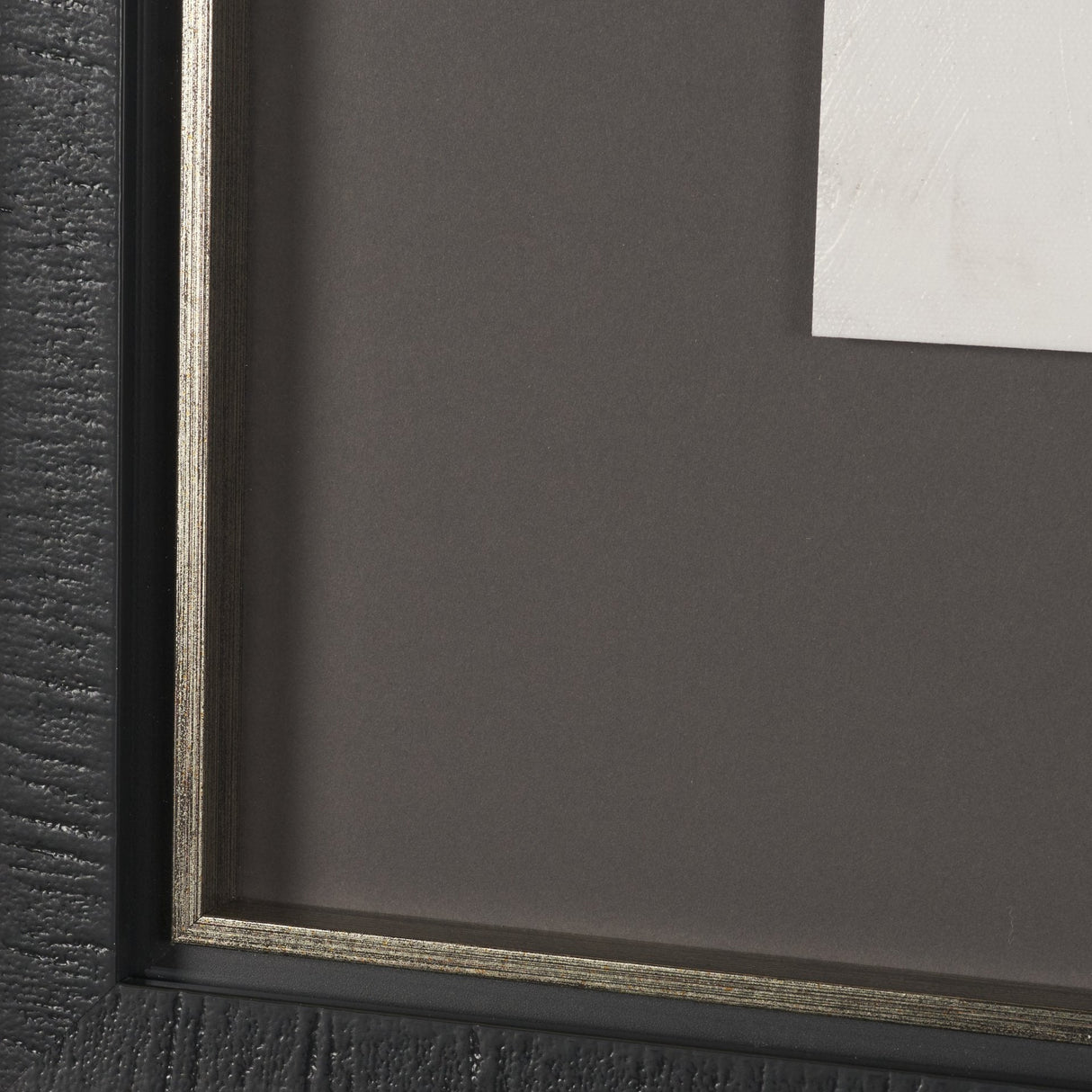 The Farm by Deborah Revell Hand Embelished Textured Framed Art Print Matted under Glass by Mercana at Eve Furniture