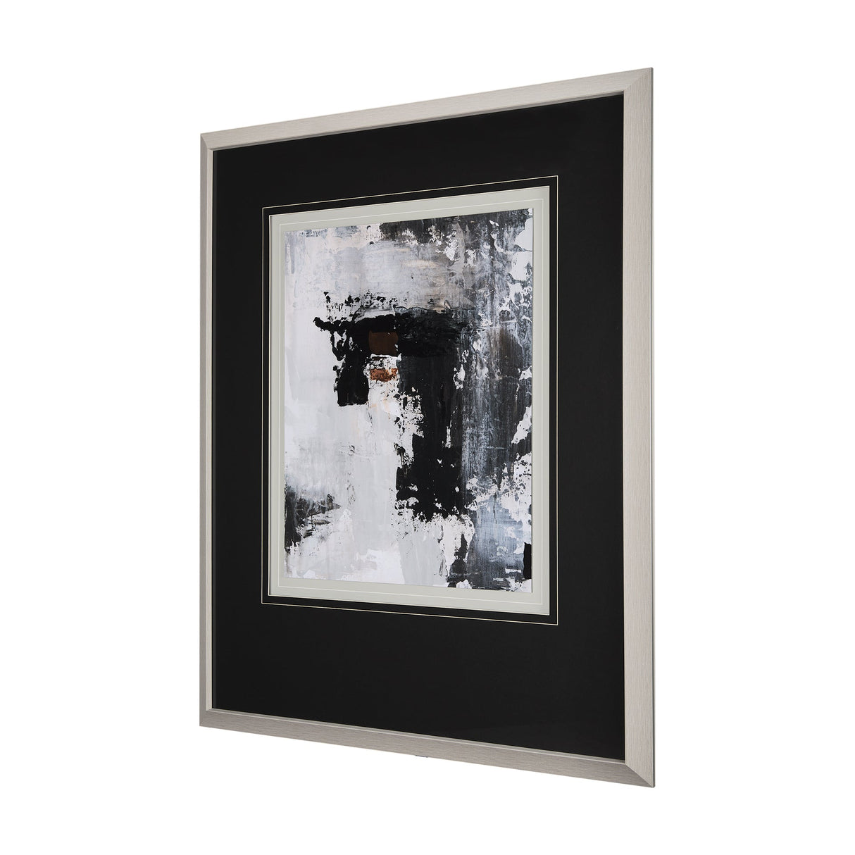 The Fog I by Mercana Studio a Hand Embellished Textured Framed Art Print Matted under Glass by Mercana at Eve Furniture