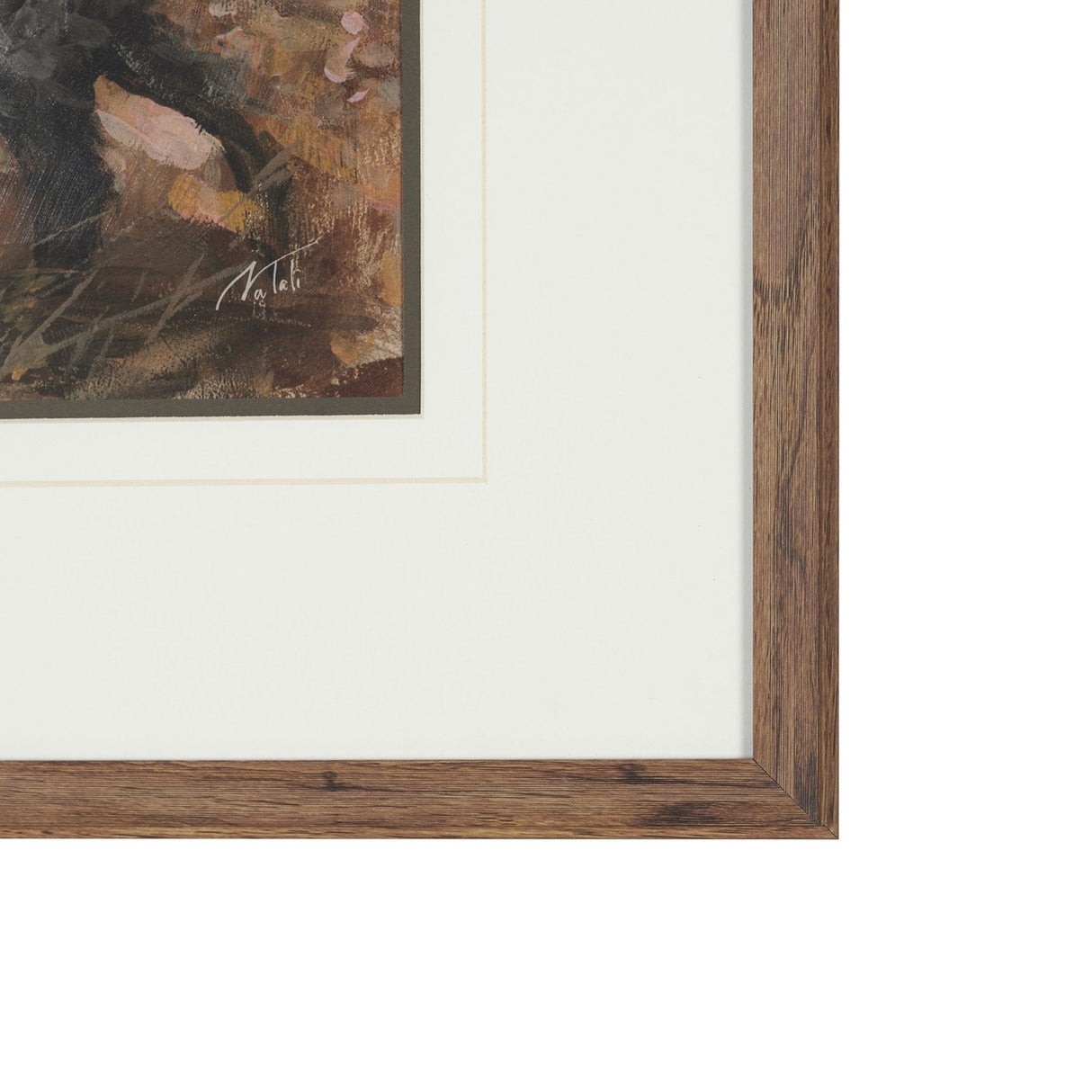 The Loyal Tracker II by Mercana Studio Textured Framed Artwork Matted under Glass by Mercana at Eve Furniture