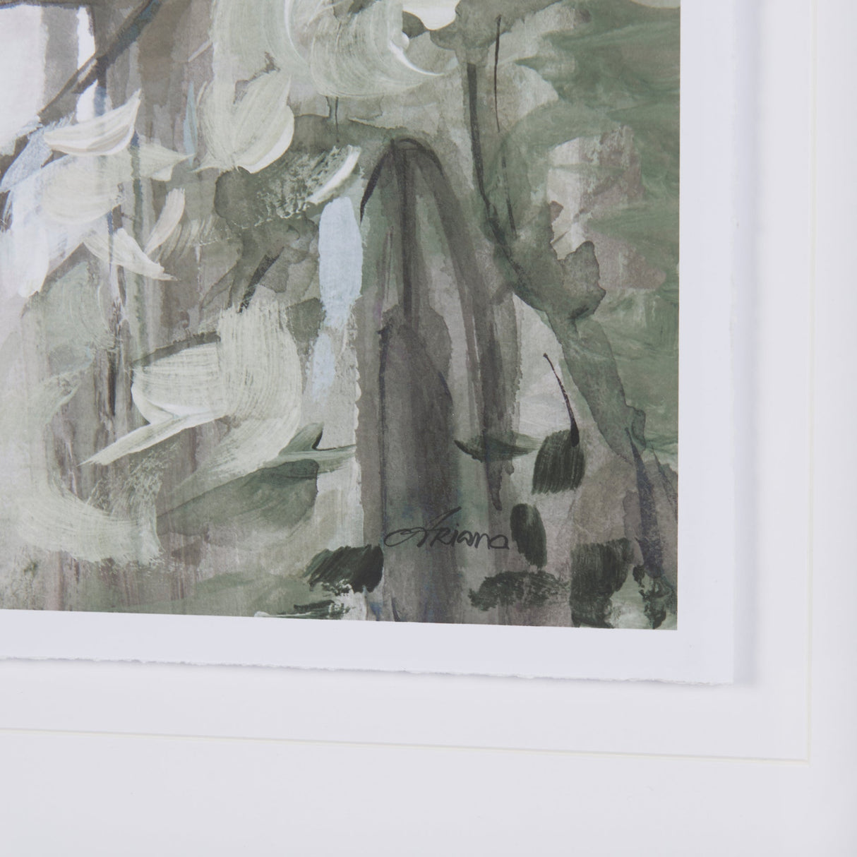 The Old Lodge Lane II by Natalia a Framed Art Print Matted under Glass by Mercana at Eve Furniture