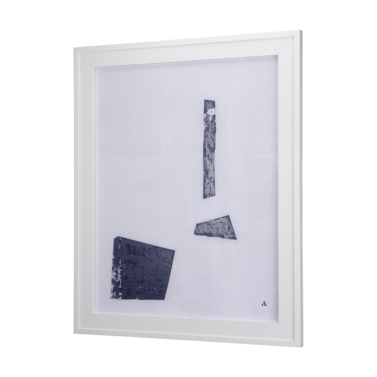 The Shapes I by Mercana Studio a Hand Embellished Textured Framed Art Print by Mercana at Eve Furniture