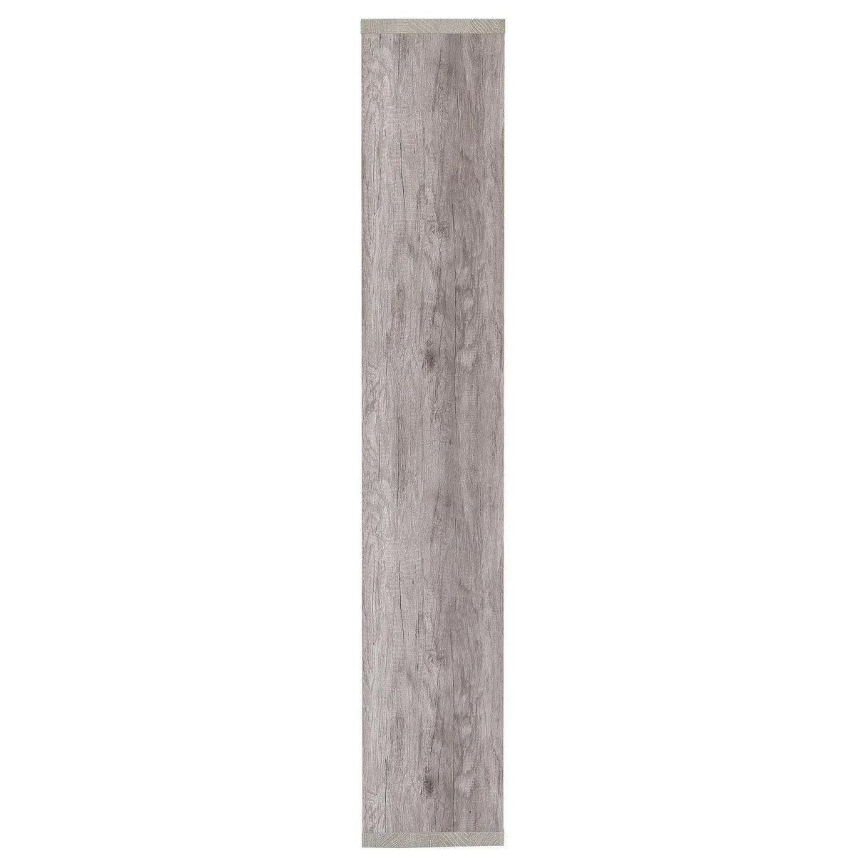 Theo Gray Driftwood 10-Shelf Bookcase by Coaster at Eve Furniture