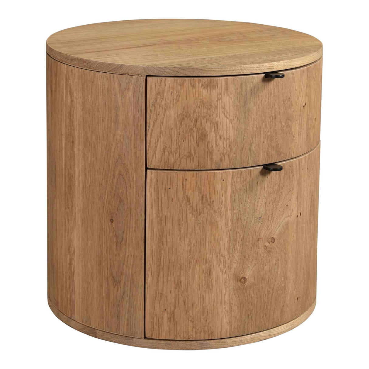 Theo Natural Two Drawer Nightstand