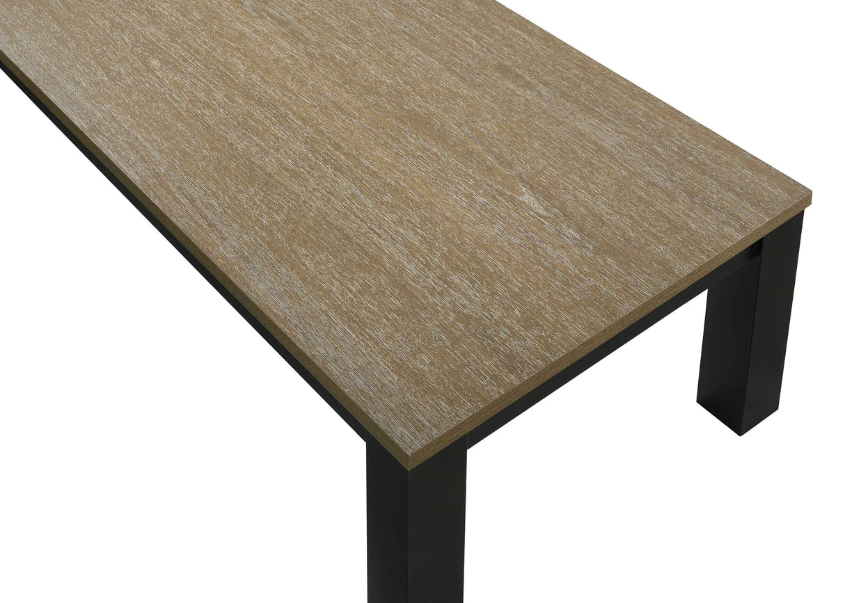 Theo Natural/Black 3-Piece Cocktail Set by Crown Mark at Eve Furniture