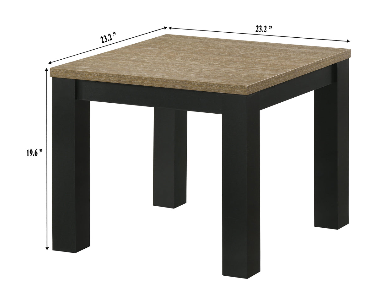 Theo Natural/Black 3-Piece Cocktail Set