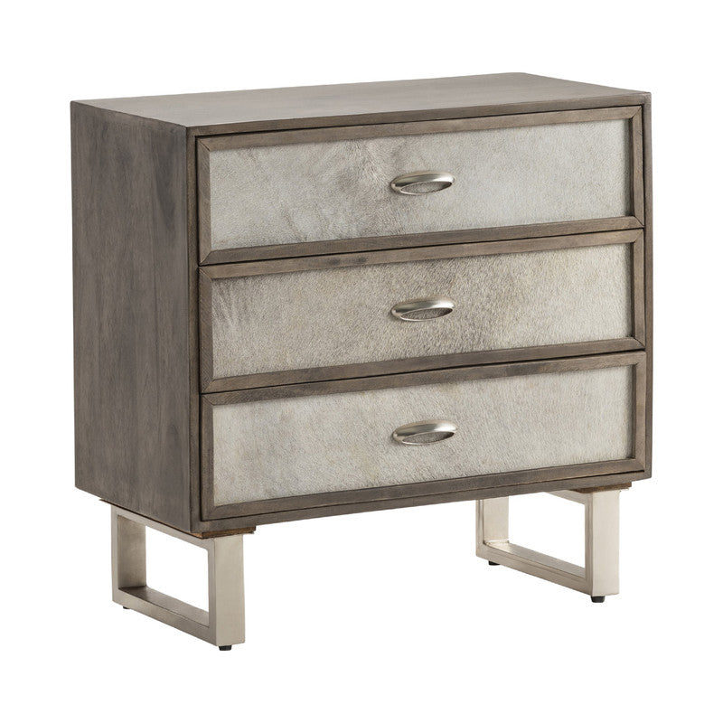 Theodore Brown/Gray Chest by Crestview at Eve Furniture