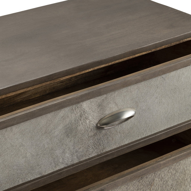 Theodore Brown/Gray Chest by Crestview at Eve Furniture