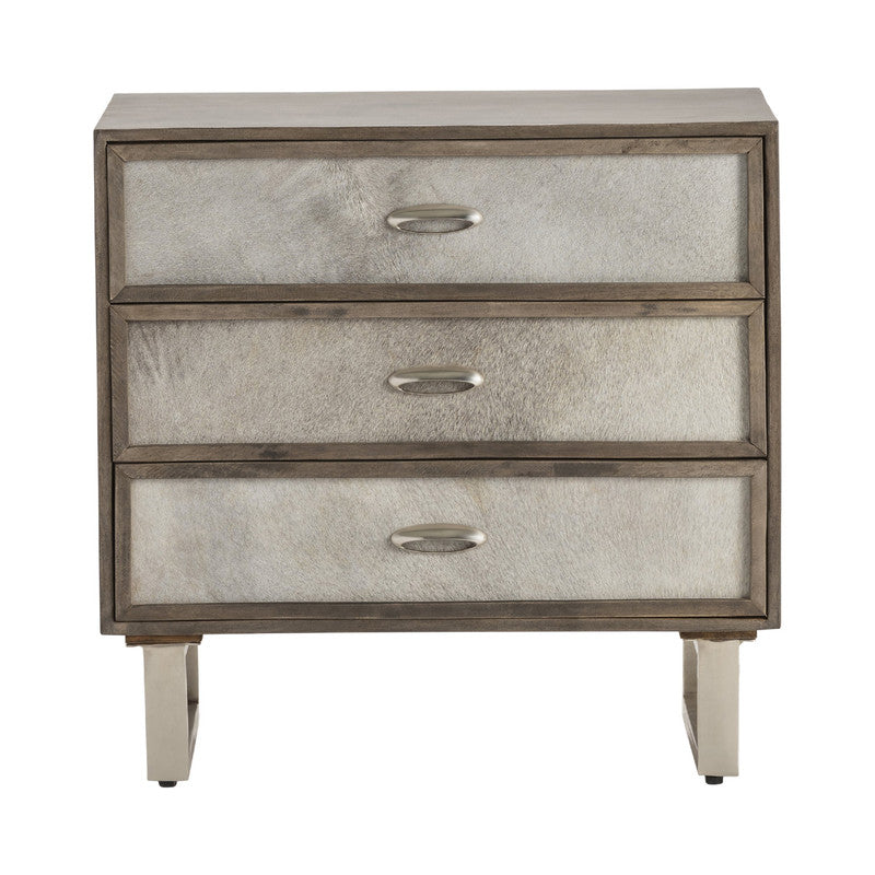 Theodore Brown/Gray Chest by Crestview at Eve Furniture