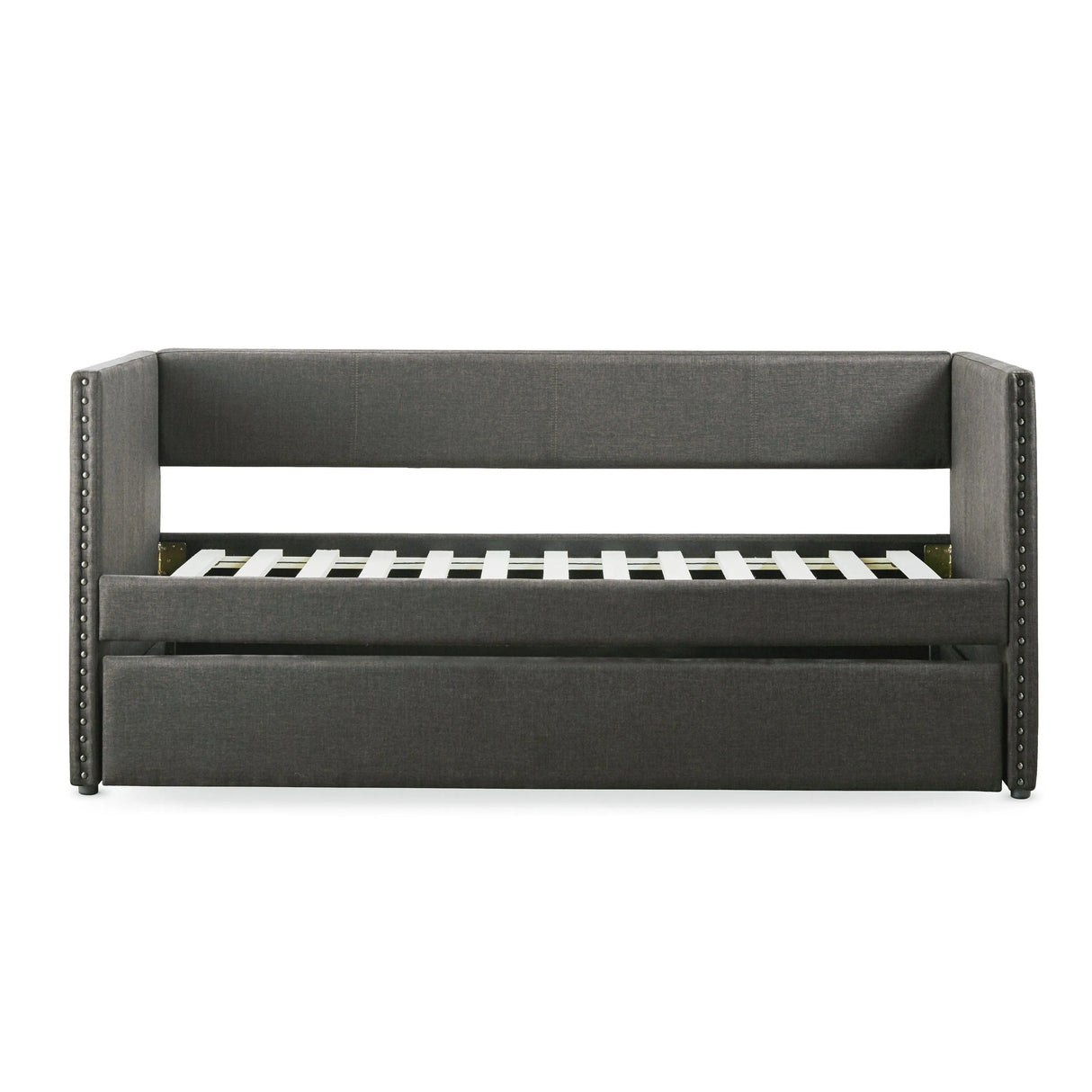 Therese Gray Daybed with Trundle by Homelegance at Eve Furniture