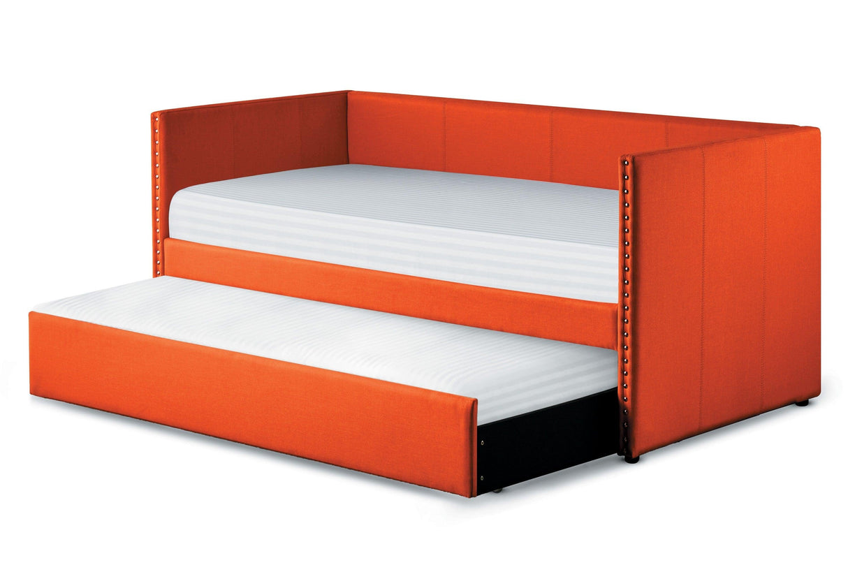Therese Orange Daybed with Trundle by Homelegance at Eve Furniture