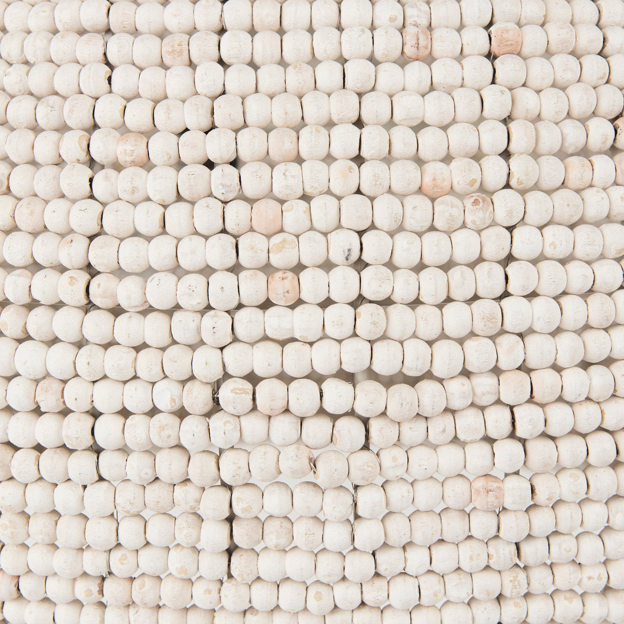 Theta White-Washed Beaded Chandelier by Mercana at Eve Furniture