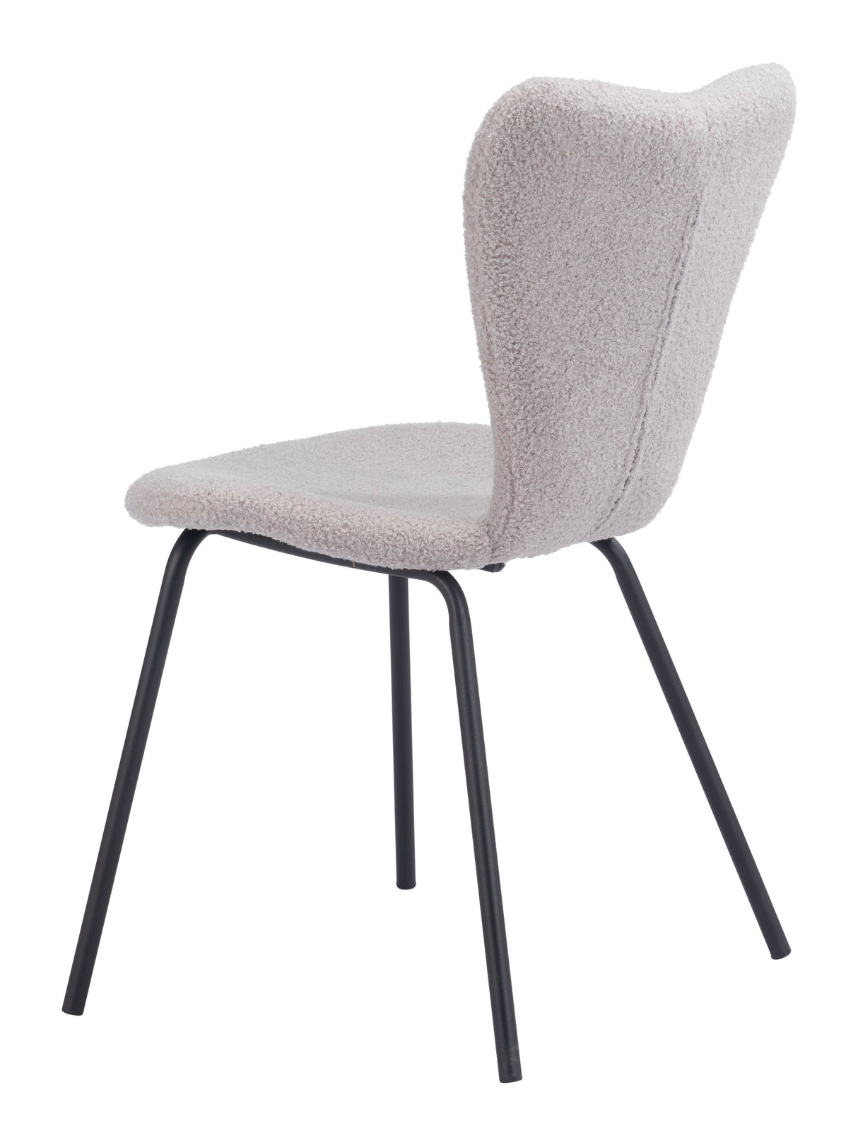 Thibideaux Light Gray Dining Chair (Set of 2) by Zuomod at Eve Furniture