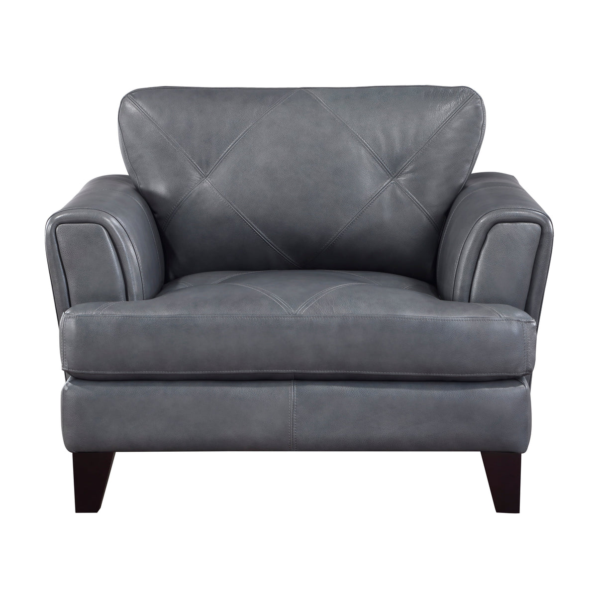 Thierry Burnish Gray Chair by Homelegance at Eve Furniture