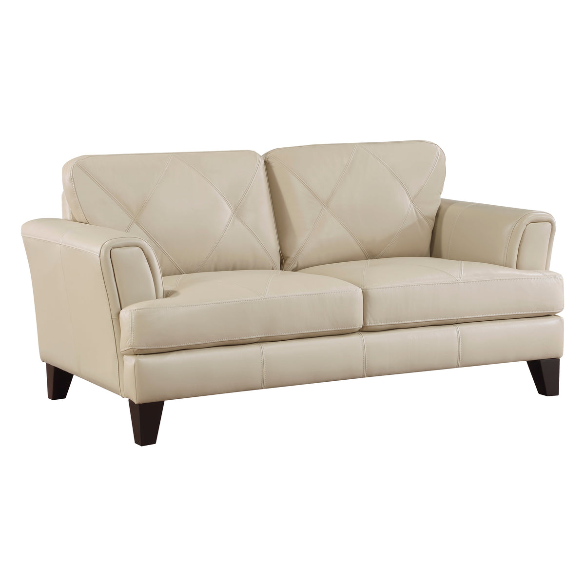 Thierry Cream Loveseat by Homelegance at Eve Furniture