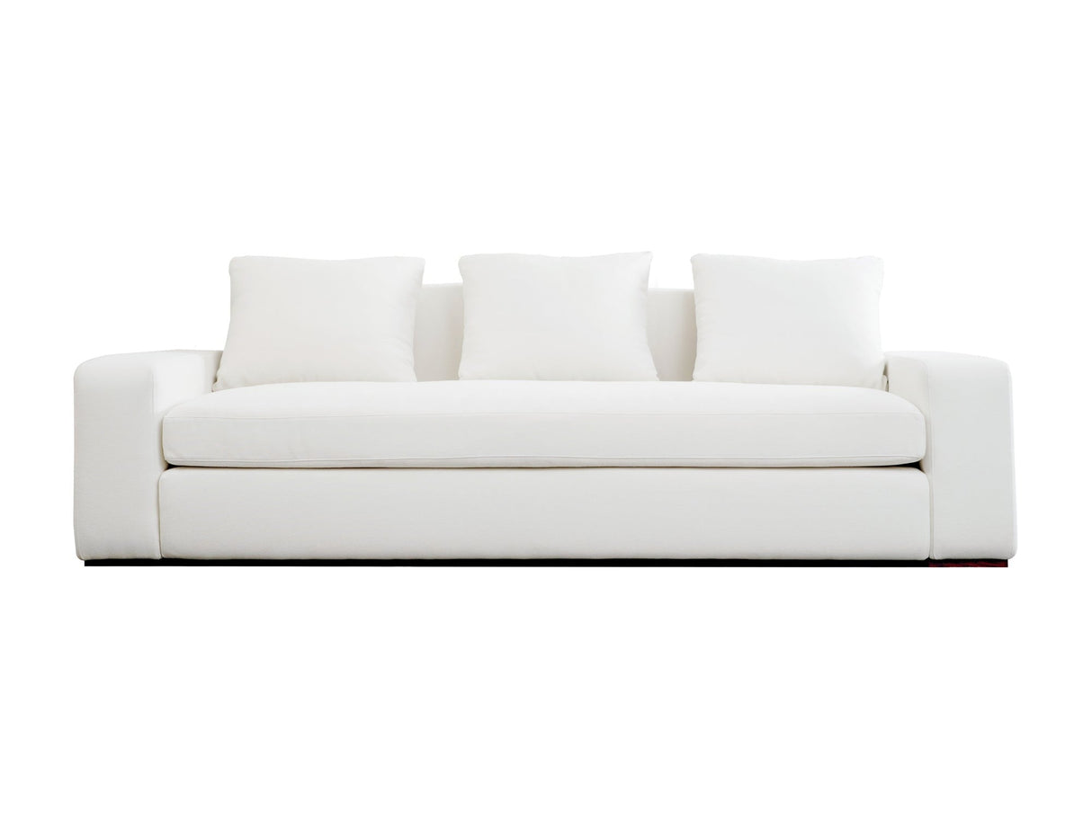 Thomas Ivory Sofa by Moe's Home at Eve Furniture