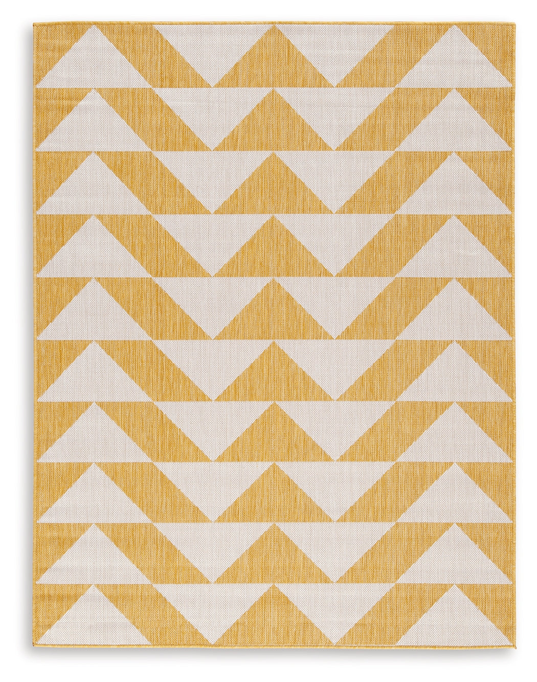 Thomley Ivory/Yellow 5' x 7' Rug by ASHLEY FURNITURE at Eve Furniture