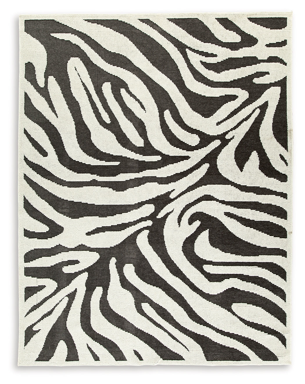 Thomwith Black/Ivory Large Rug by Ashley at Eve Furniture