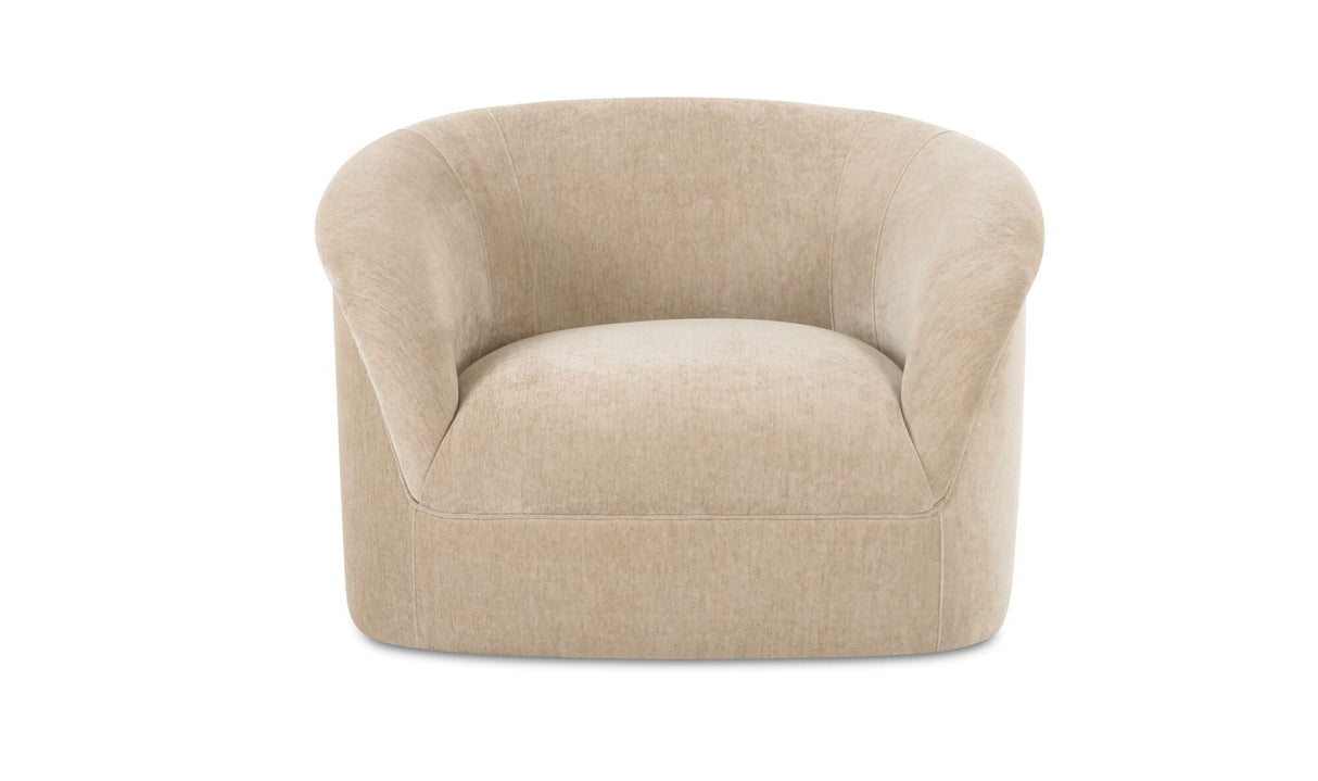 Thora Lounge Chair Beige by Moe's Home at Eve Furniture