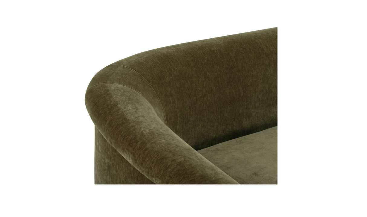 Thora Sofa Dark Green by Moe's Home at Eve Furniture