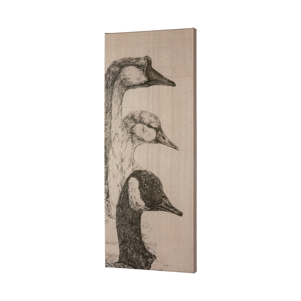 Three is a Crowd II by Mercana Studio a Hand Embellished Textured Canvas by Mercana at Eve Furniture