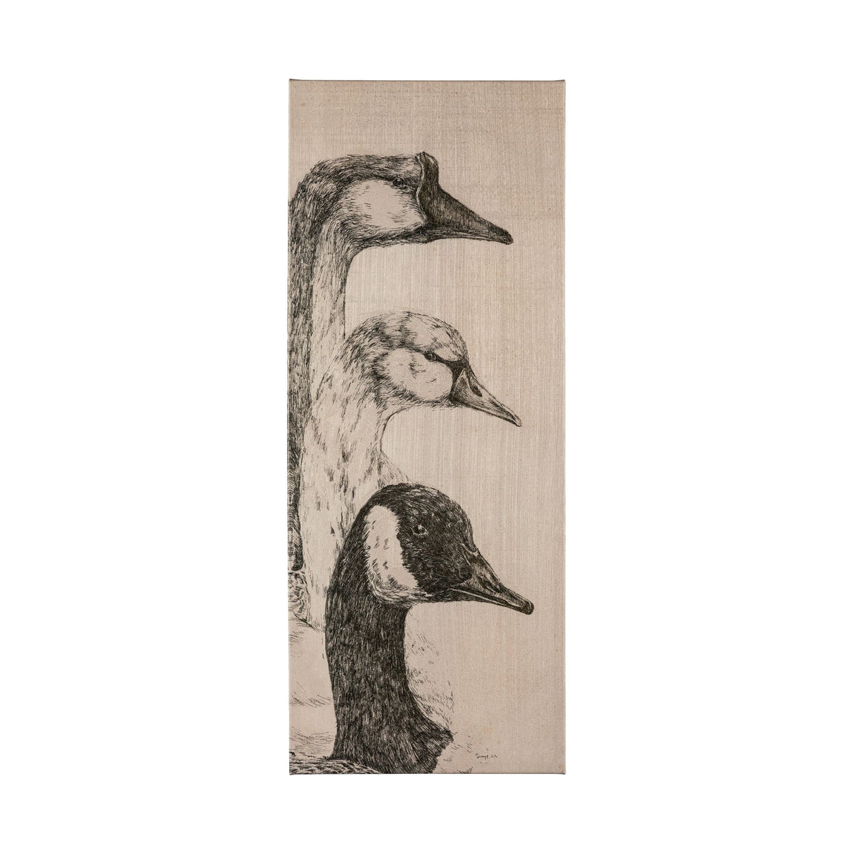 Three is a Crowd II by Mercana Studio a Hand Embellished Textured Canvas by Mercana at Eve Furniture