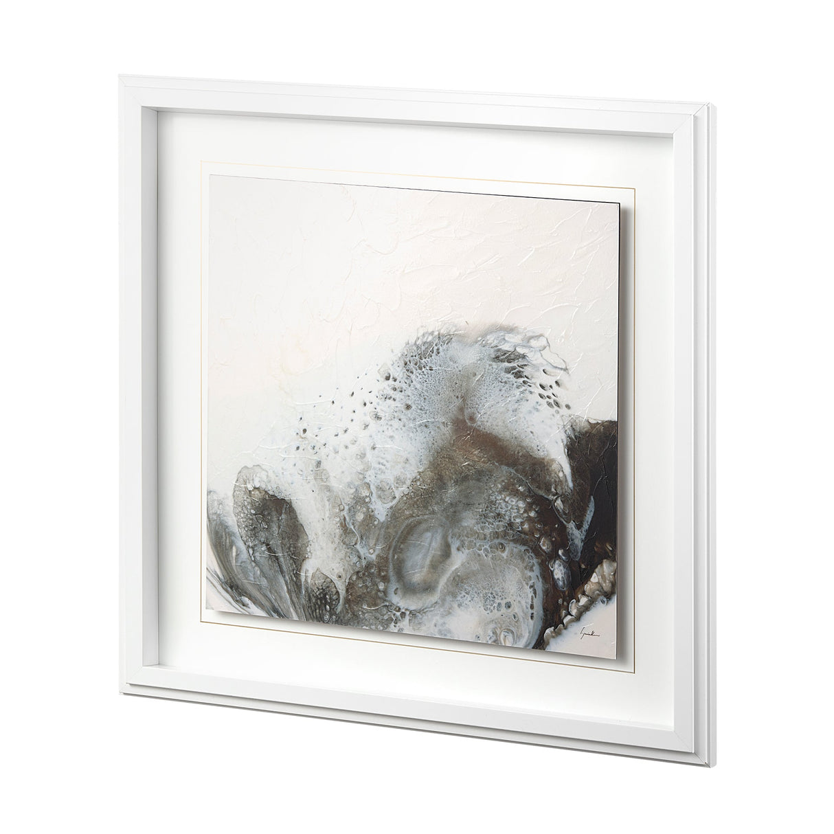 Threshold I by Mercana Studio a Hand Embellished Textured Framed Art Print by Mercana at Eve Furniture