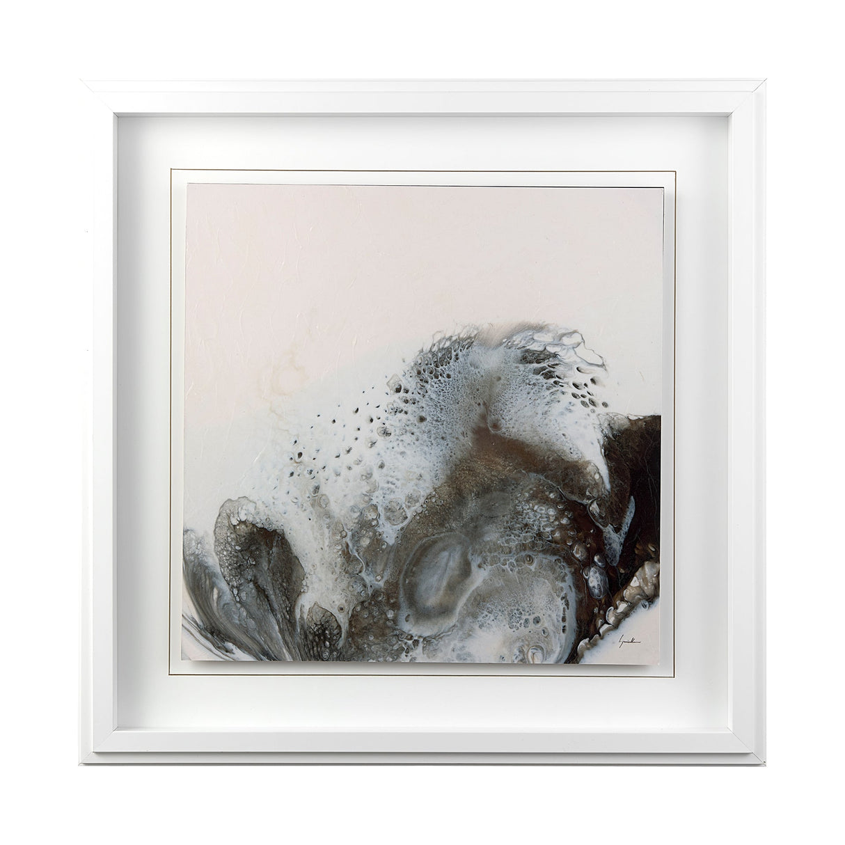 Threshold I by Mercana Studio a Hand Embellished Textured Framed Art Print by Mercana at Eve Furniture