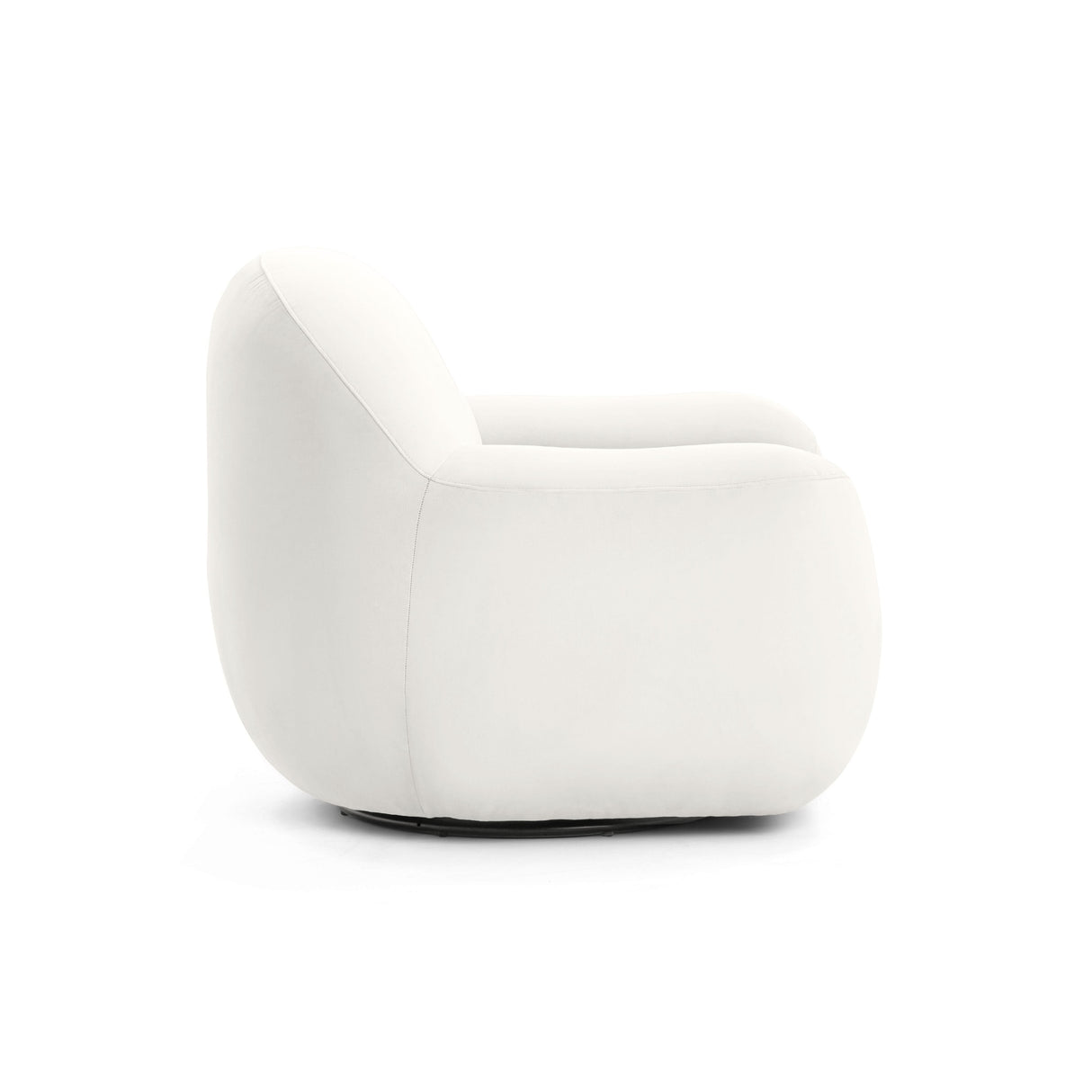 Tiago Performance Velvet Swivel Accent Chair by TOV Furniture at Eve Furniture