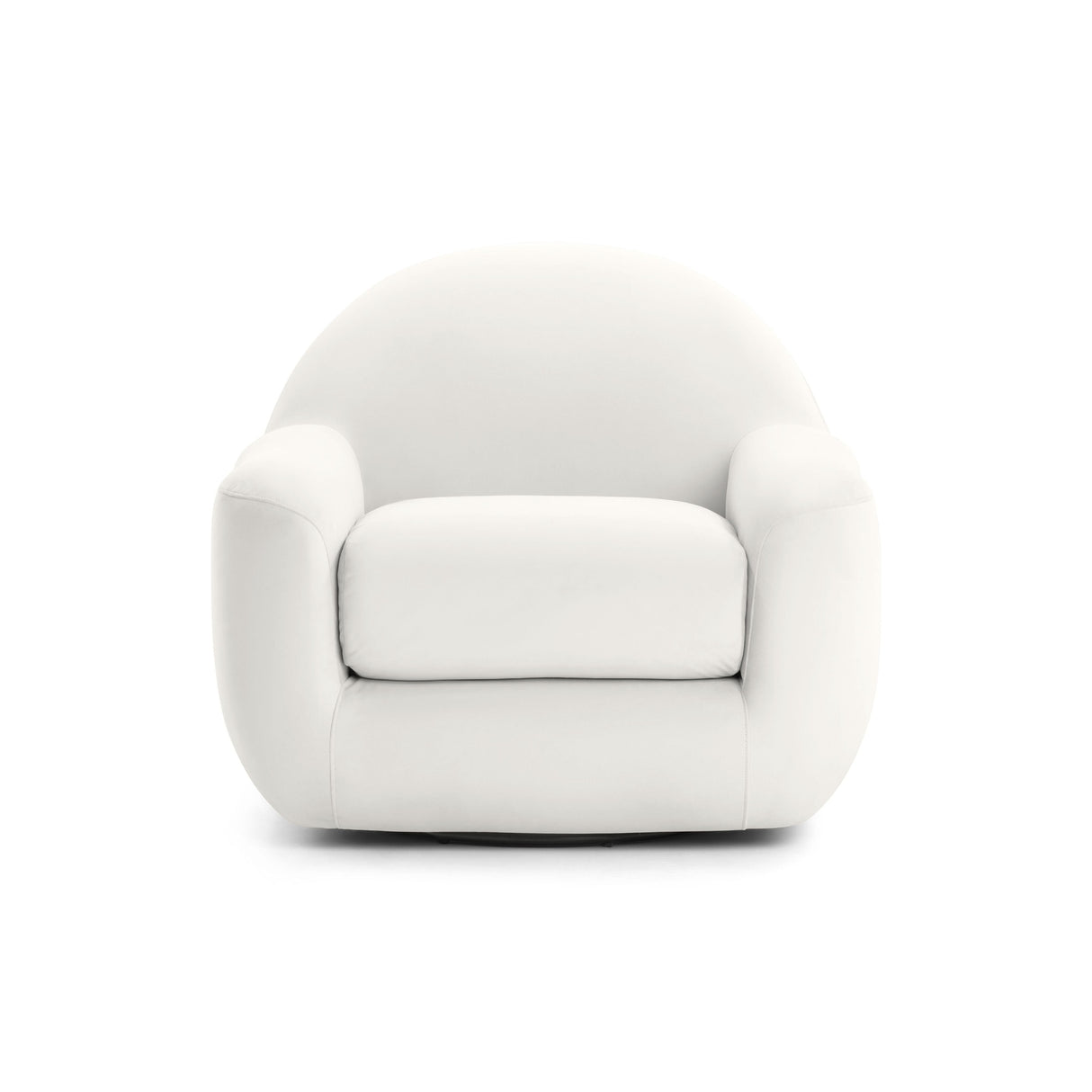 Tiago Performance Velvet Swivel Accent Chair by TOV Furniture at Eve Furniture