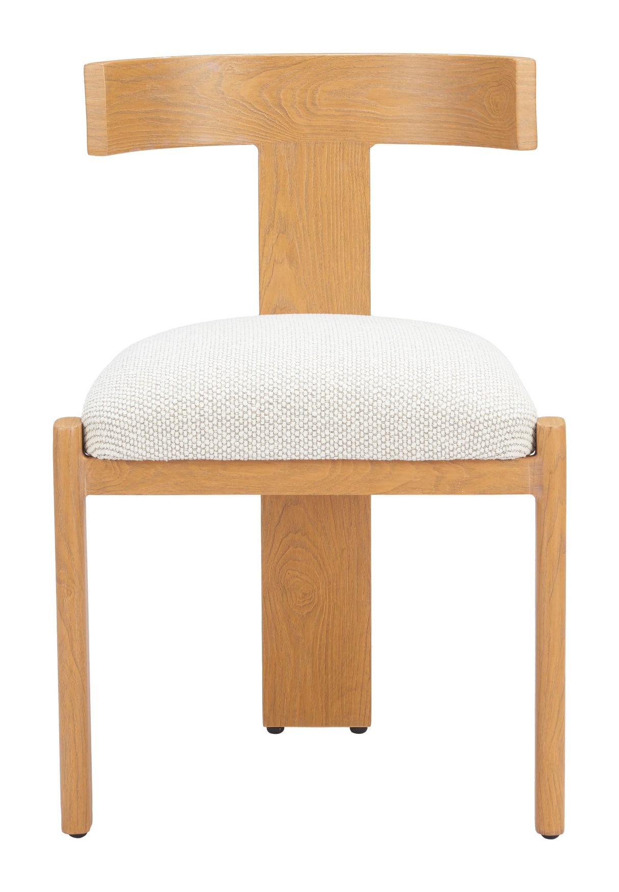 Tiana Natural & Beige Outdoor Dining Chair by Zuomod at Eve Furniture