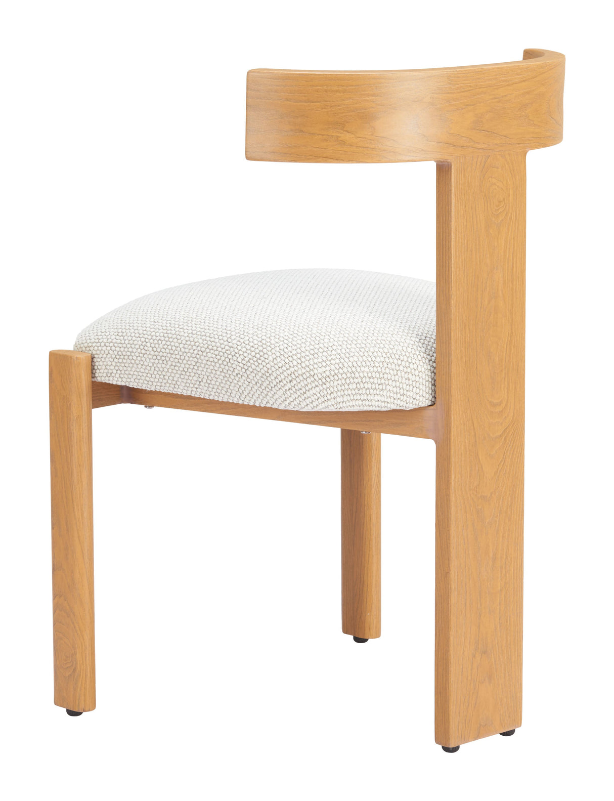 Tiana Natural & Beige Outdoor Dining Chair by Zuomod at Eve Furniture