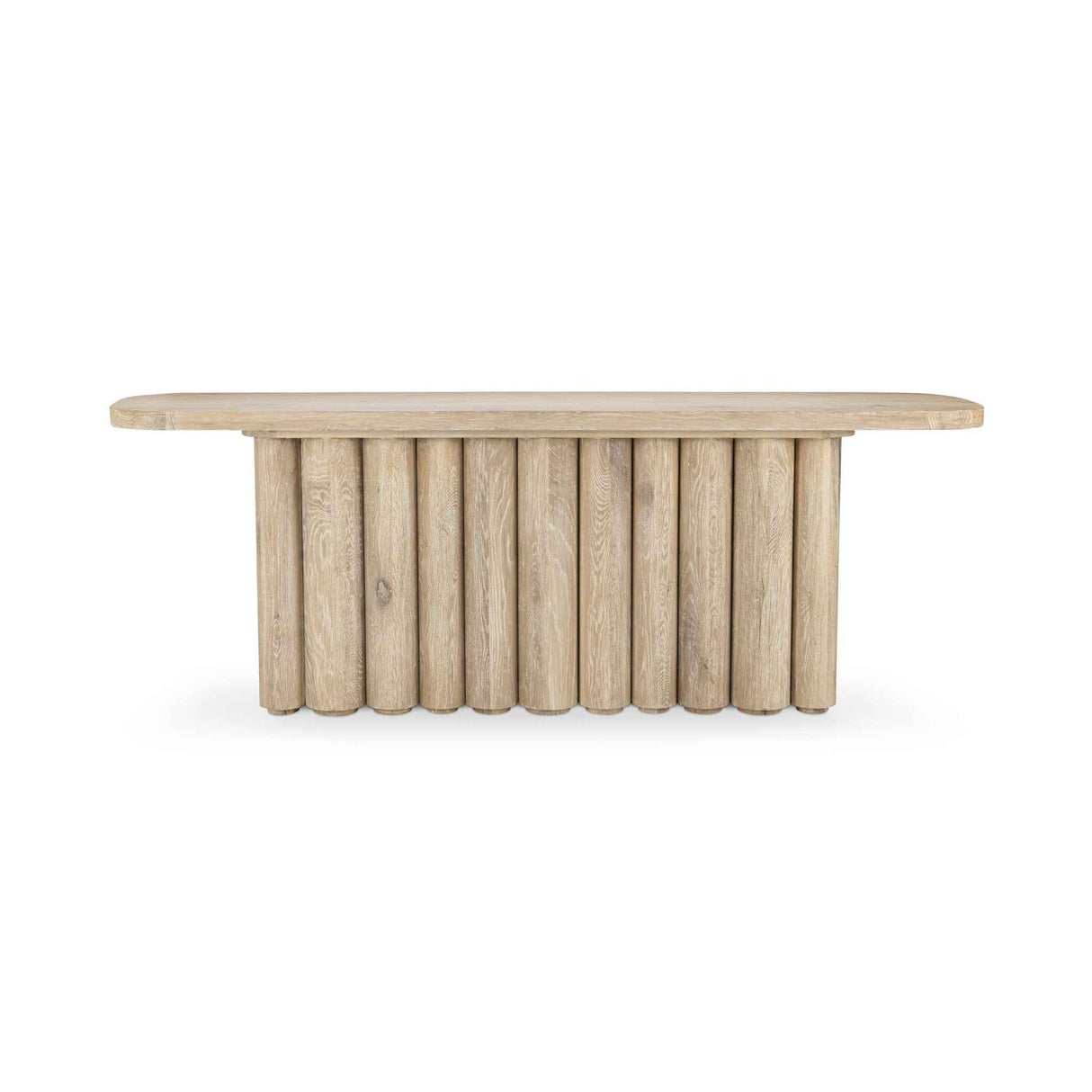 Tiber Console Table - Cream Washed by Classic Home at Eve Furniture