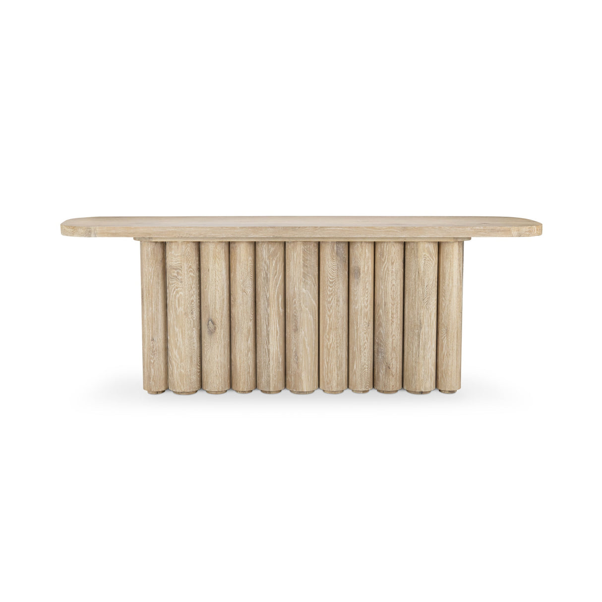 Tiber Console Table - Cream Washed by Classic Home at Eve Furniture