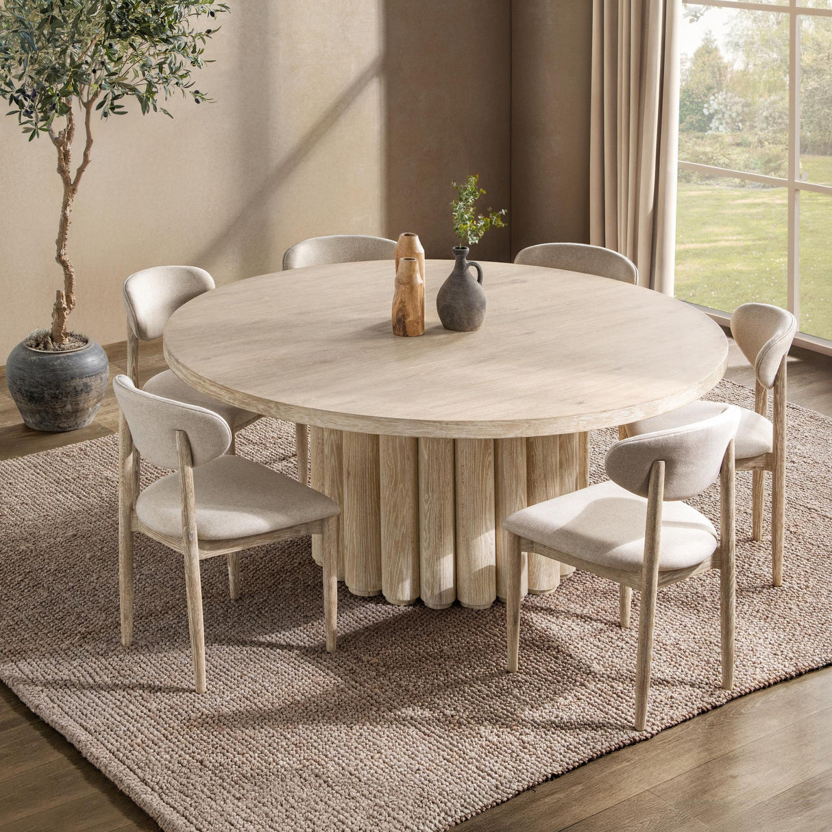 Tiber Cream Washed Dining Chair (Set of 2) by Classic Home at Eve Furniture