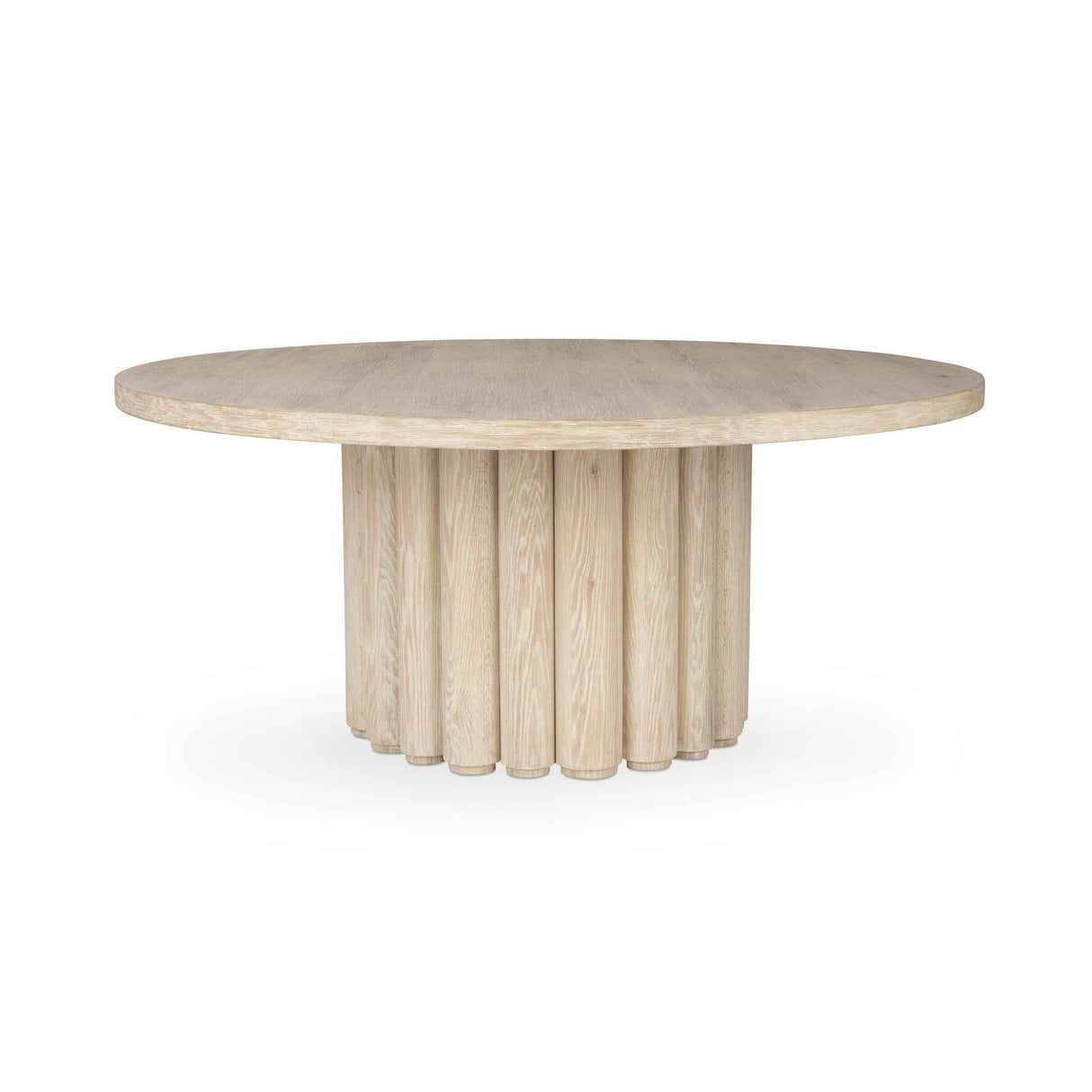Tiber Cream Washed Dining Table by Classic Home at Eve Furniture