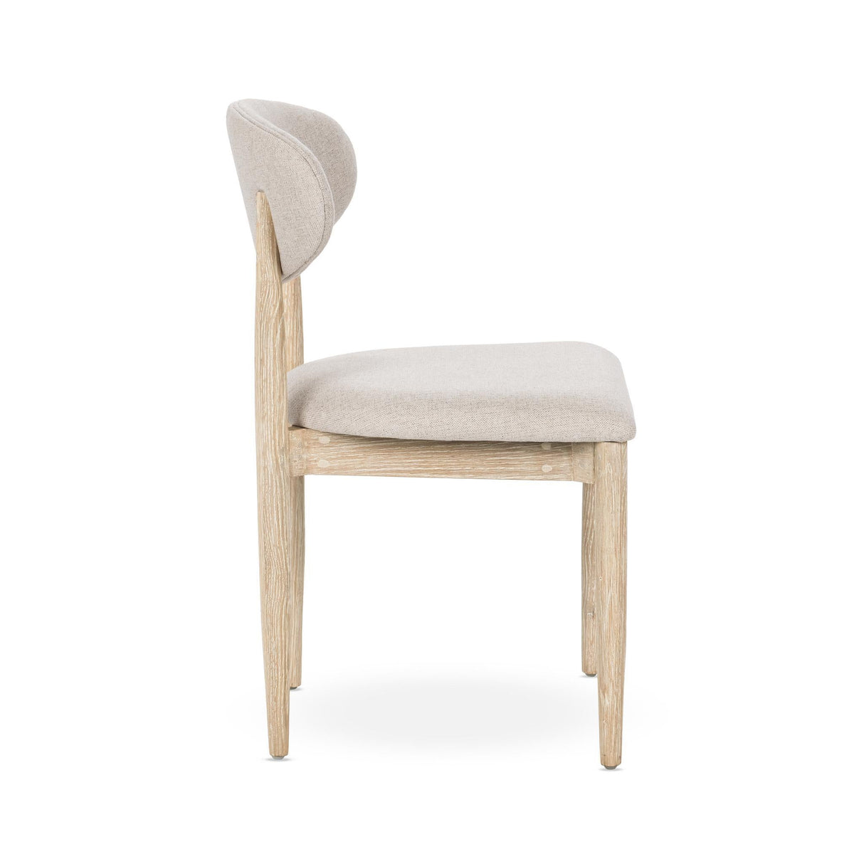Tiber Dining Chair Set of 2 - Cream Washed by Classic Home at Eve Furniture