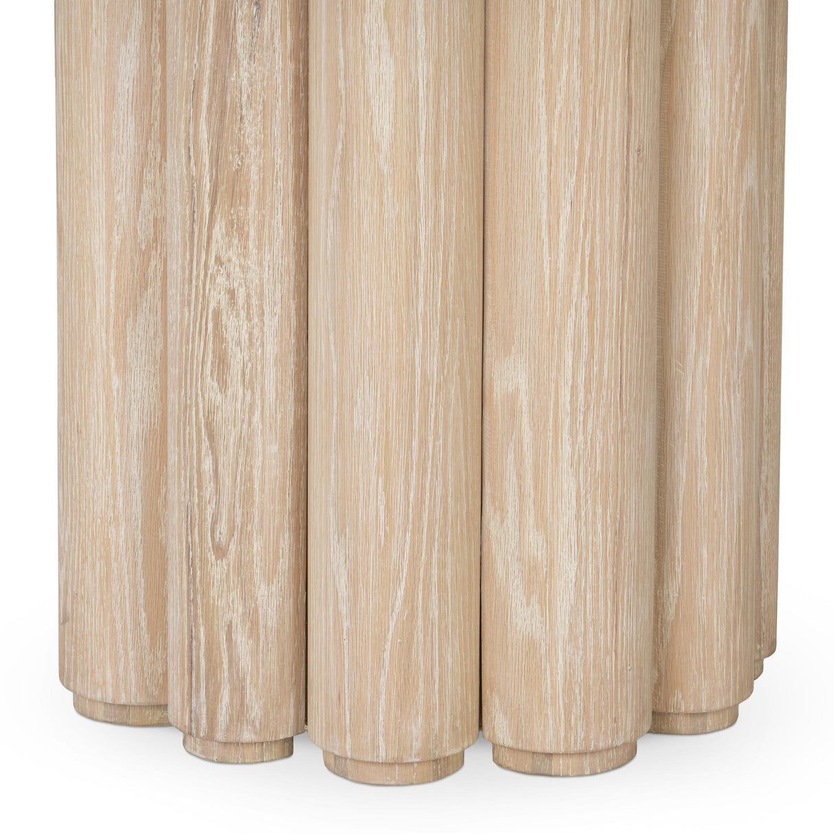 Tiber Dining Table - Cream Washed by Classic Home at Eve Furniture