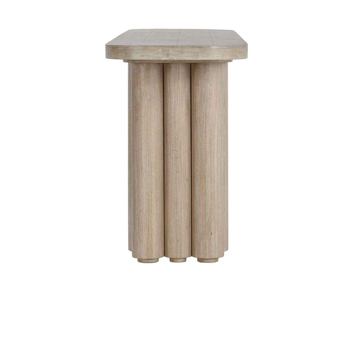 Tiber Whitewash Console Table by Classic Home at Eve Furniture