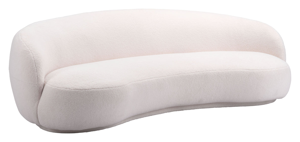 Tibet Sofa Cream by Zuomod at Eve Furniture