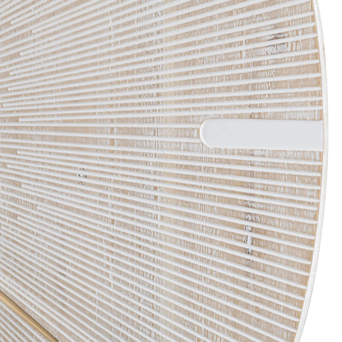 Tick'N Cream Wall Clock by Crestview at Eve Furniture