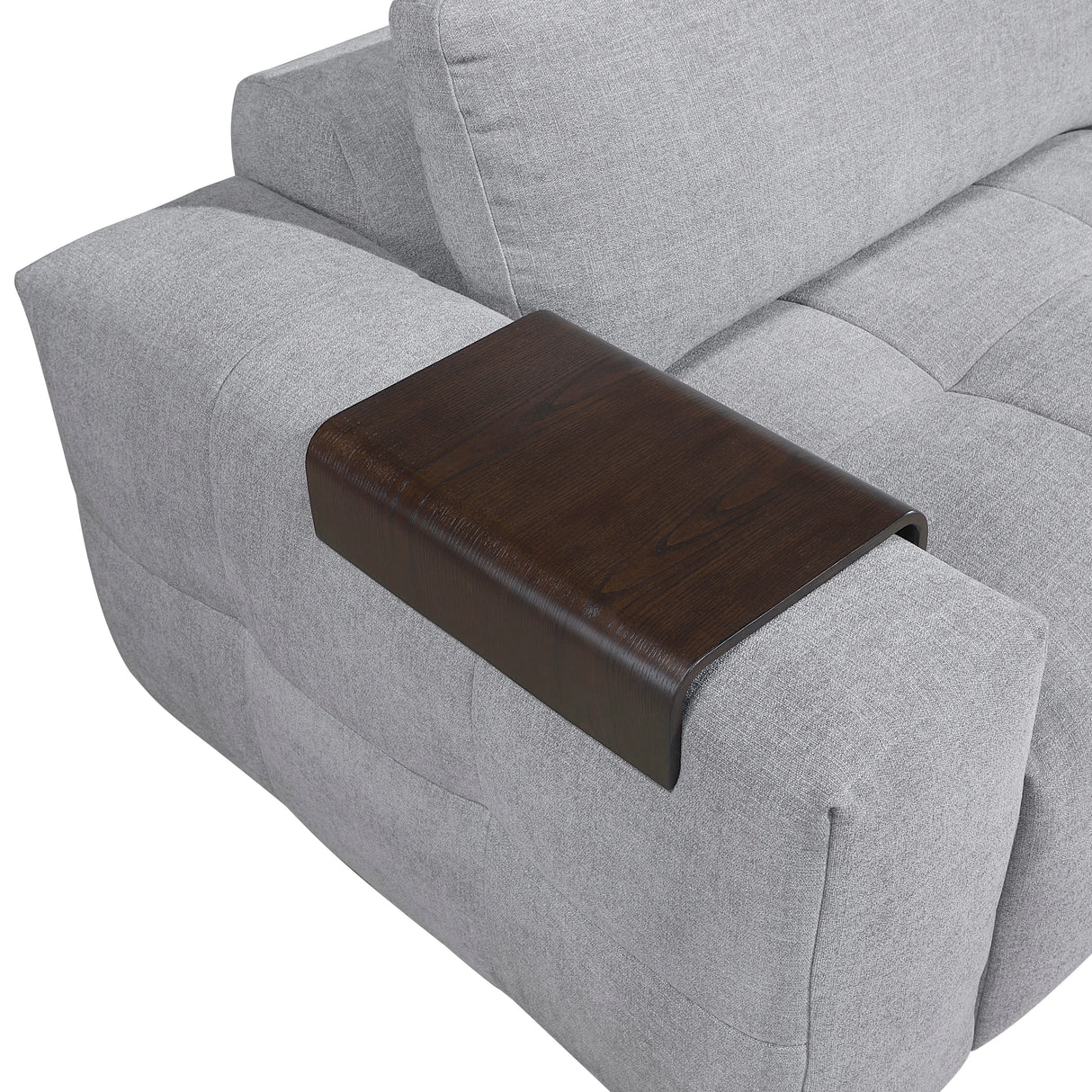 Tidal Gray 5-Piece Modular Sectional by Homelegance at Eve Furniture