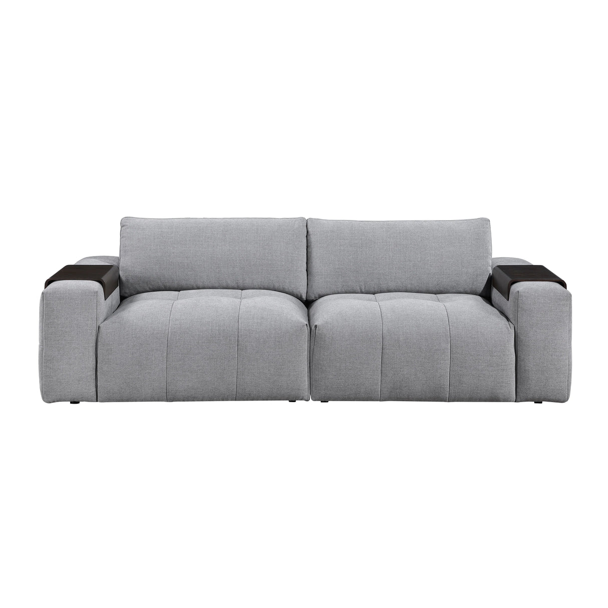 Tidal Gray Loveseat by Homelegance at Eve Furniture