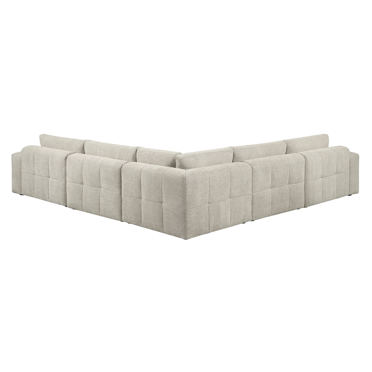 Tidal Taupe 5-Piece Modular Sectional by Homelegance at Eve Furniture