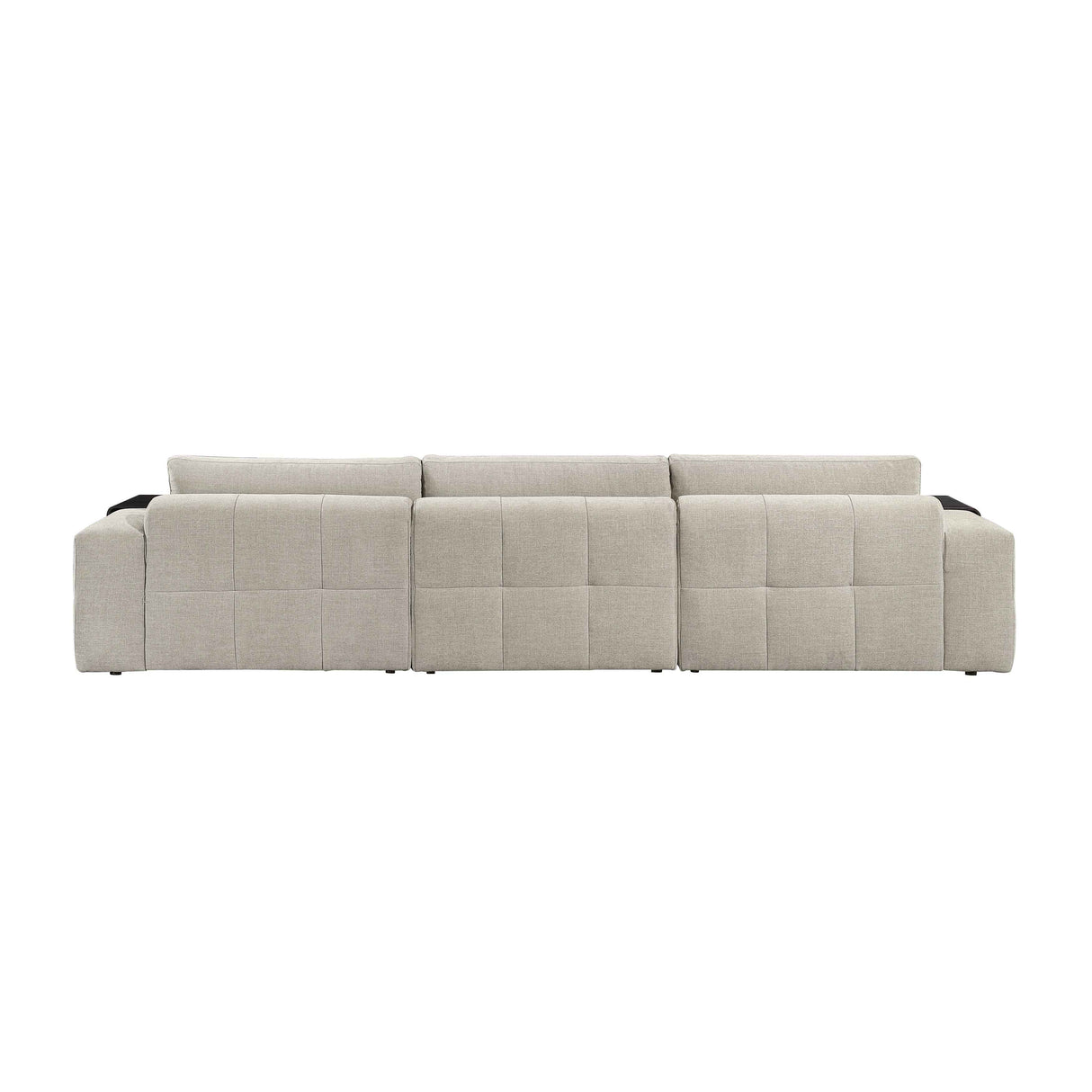 Tidal Taupe Modular Loveseat by Homelegance at Eve Furniture