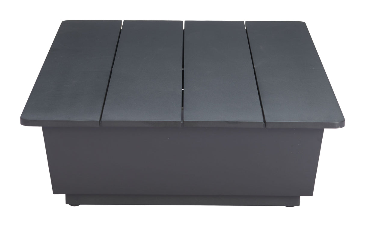 Tien Black Outdoor Coffee Table by Zuomod at Eve Furniture