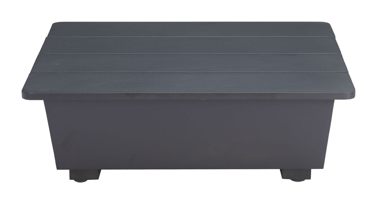 Tien Black Outdoor Side Table by Zuomod at Eve Furniture