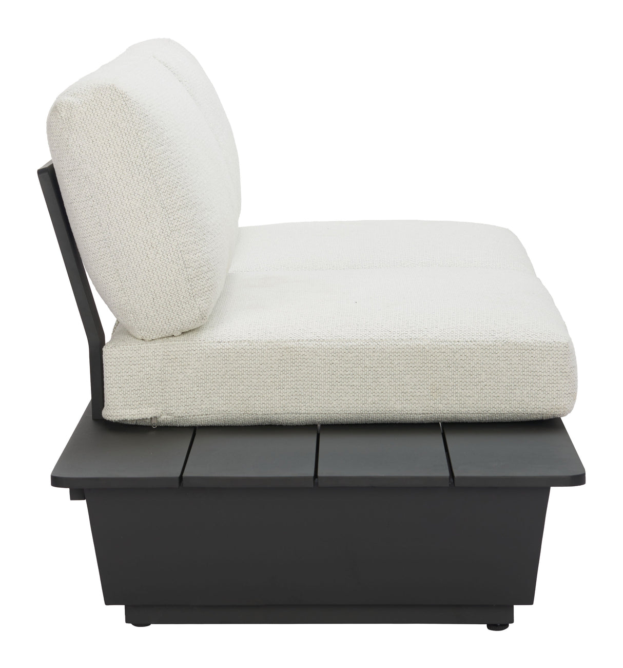 Tien LHF Beige Outdoor Loveseat by Zuomod at Eve Furniture