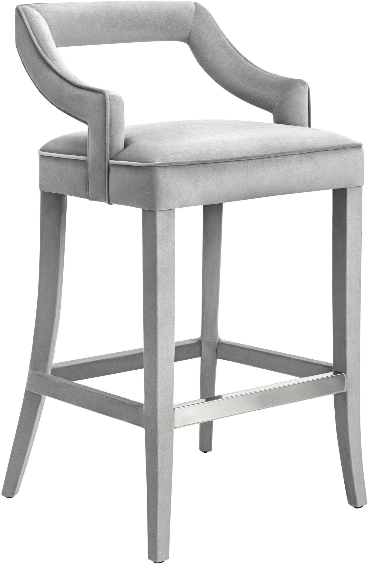 Tiffany Velvet Stool by TOV Furniture at Eve Furniture