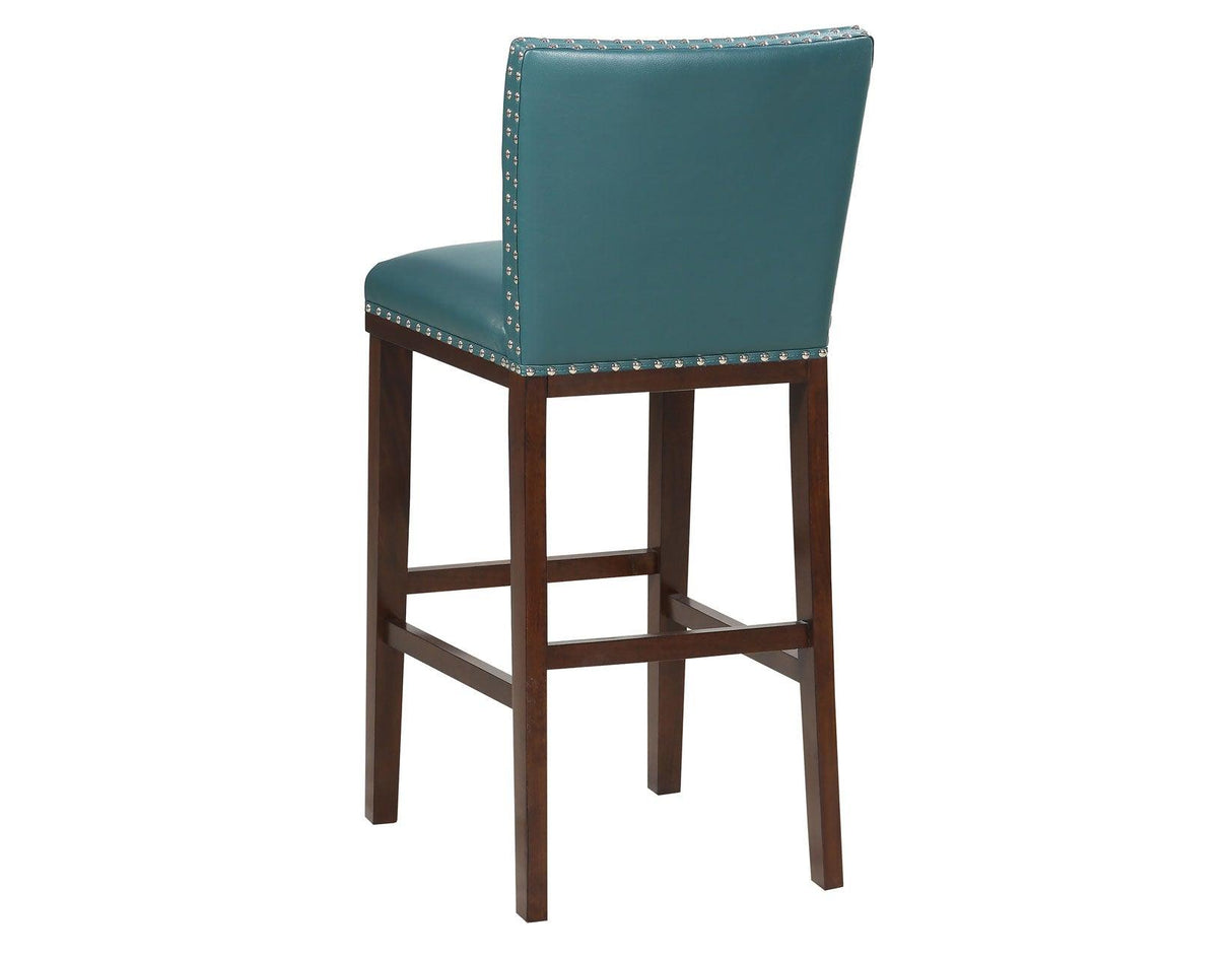 Tiffany 30″ Bar Stool, Peacock, Set of 2 by Steve Silver at Eve Furniture