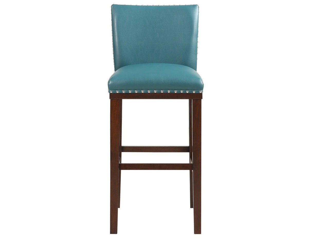 Tiffany 30″ Bar Stool, Peacock, Set of 2 by Steve Silver at Eve Furniture